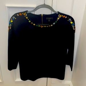 Jcrew Jeweled Sweater